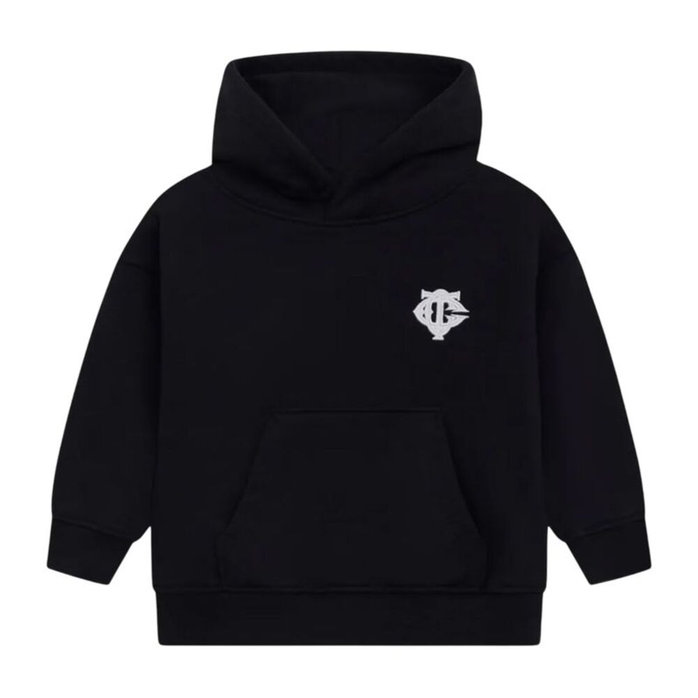 Couture Club Childrens/Kids Kangaroo Pocket Regular Hoodie / Black